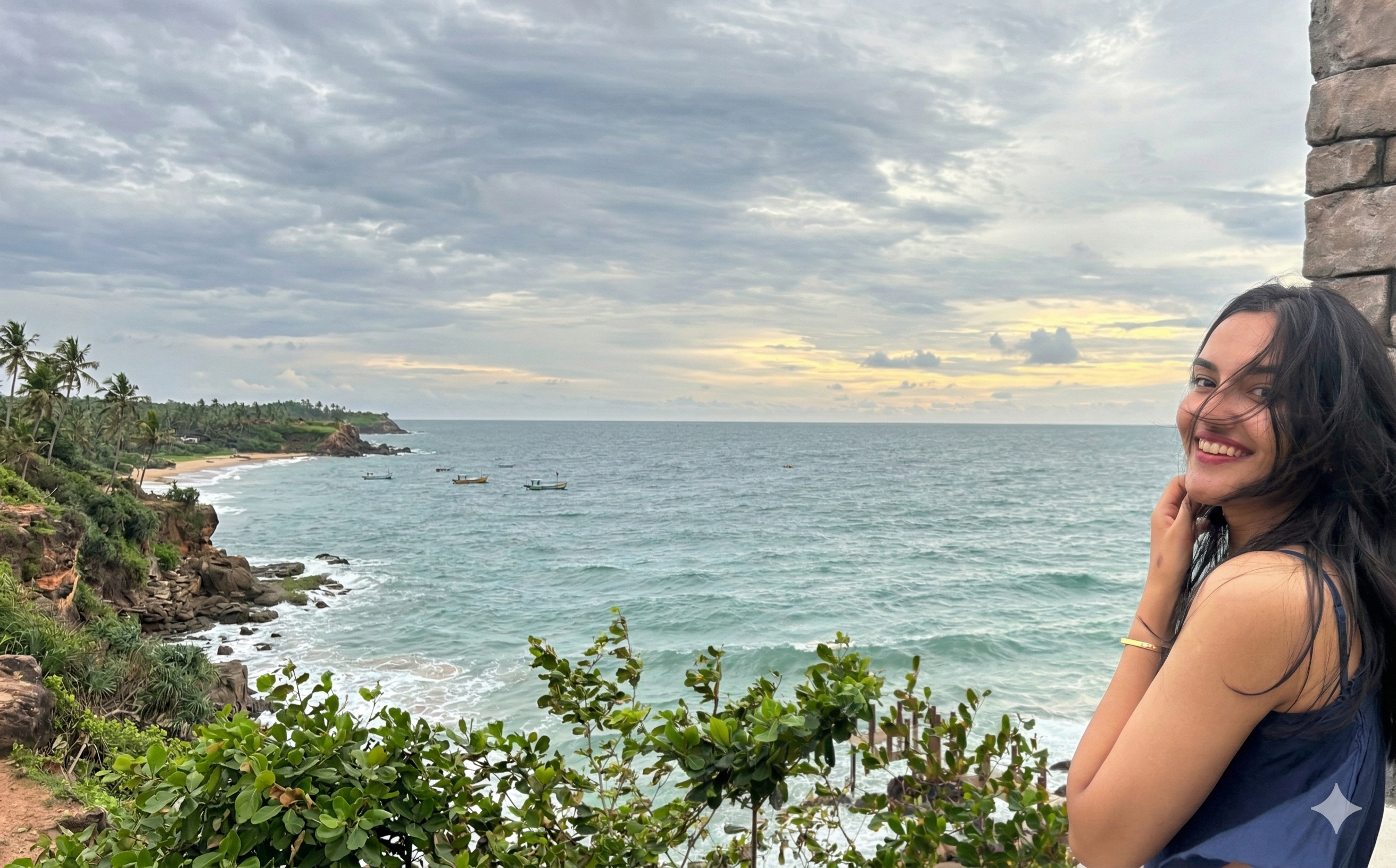 Artist creating a vibrant painting